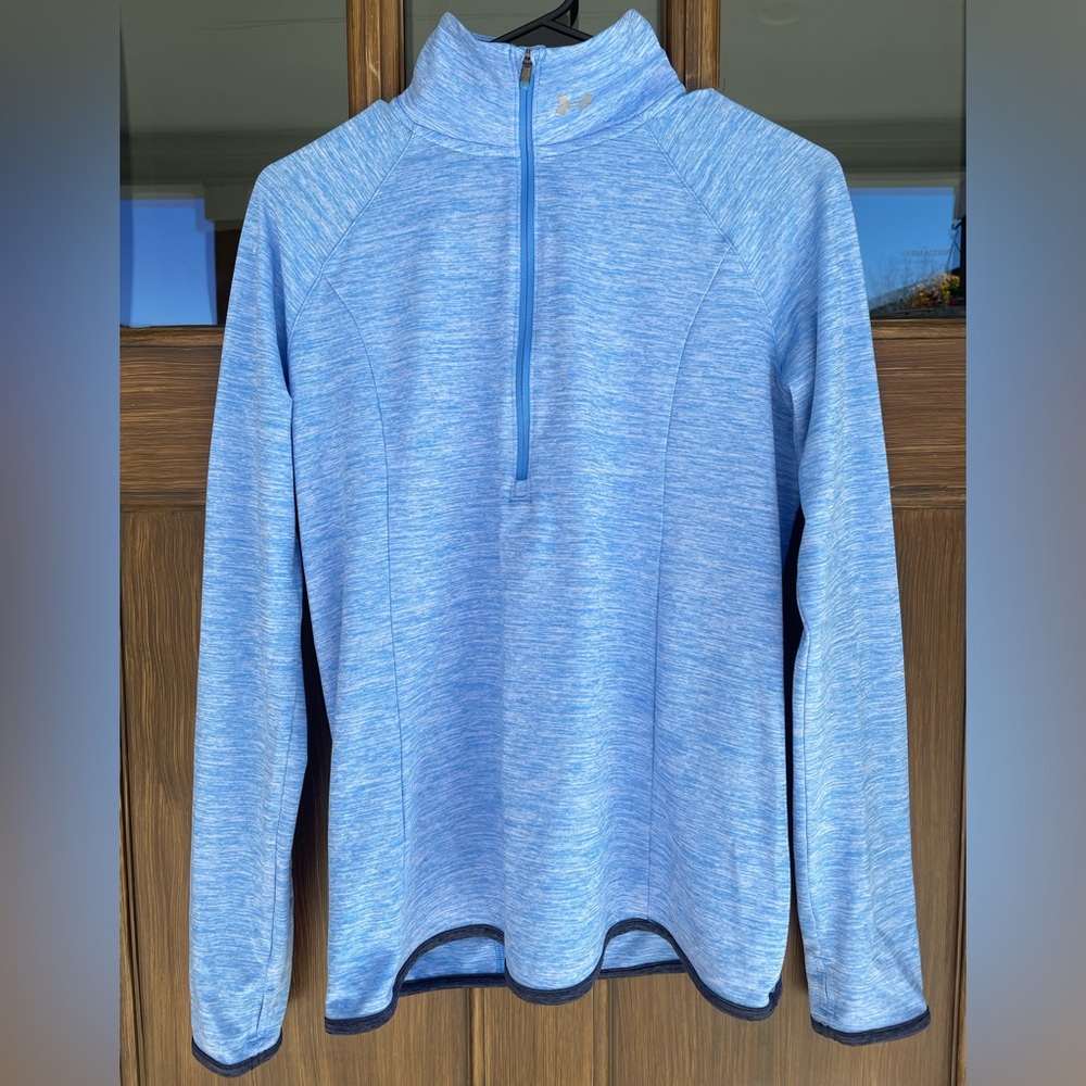 Women's Under Armour Run‎ Half Zip Small Lightweight Moisture Wicking Athleisure
